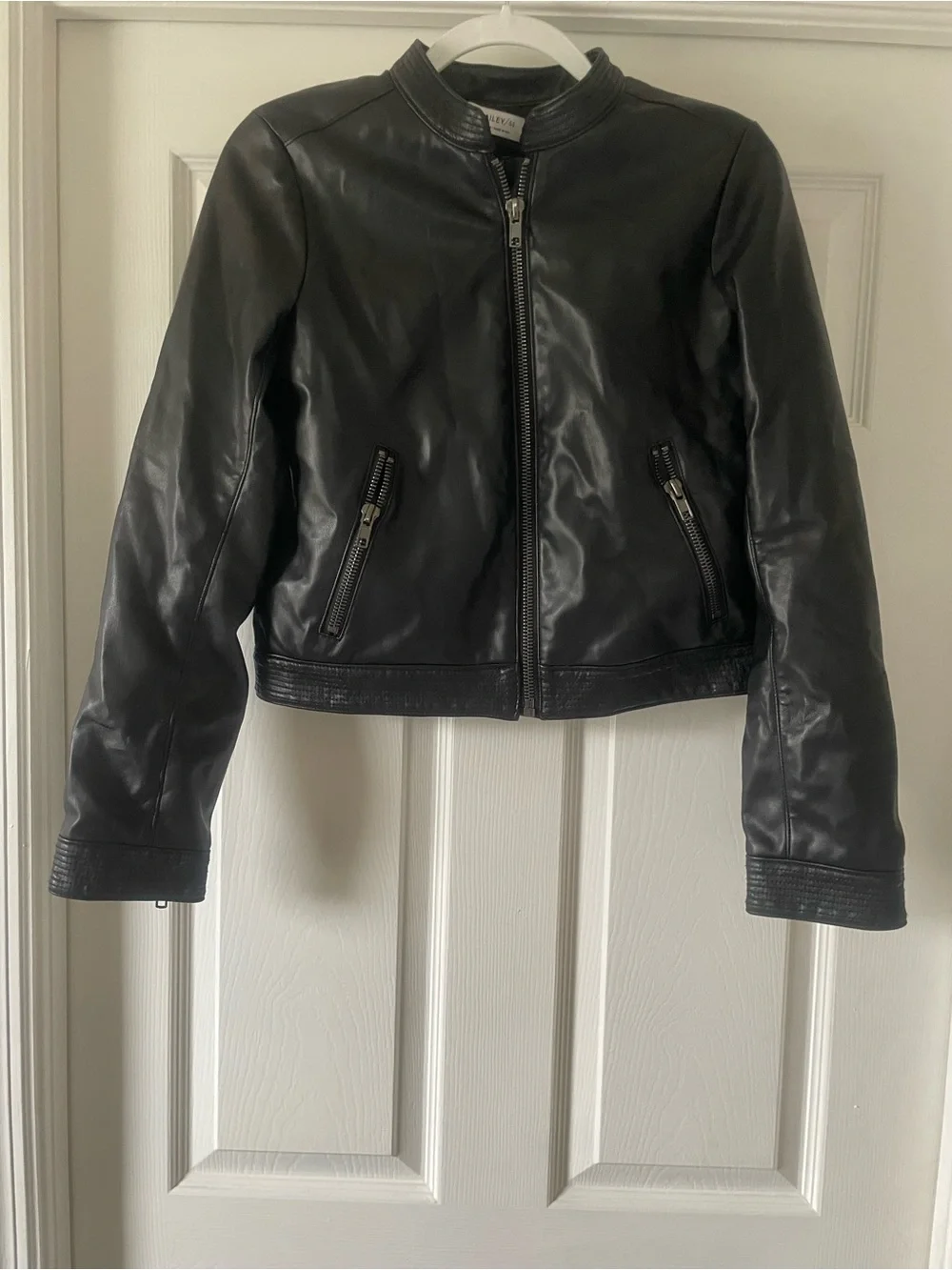 Black faux Leather Jacket - Women Bailey-44 brand